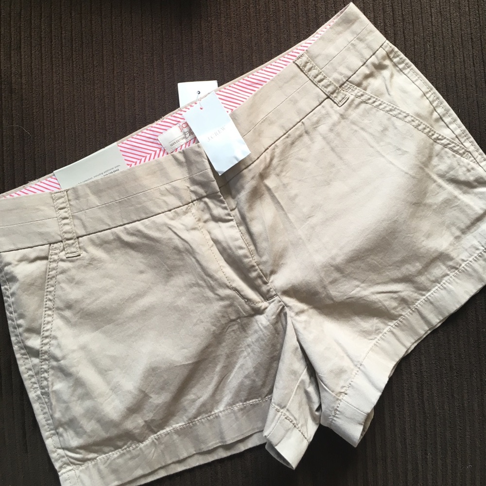 J Crew khaki chino short SIZE 6